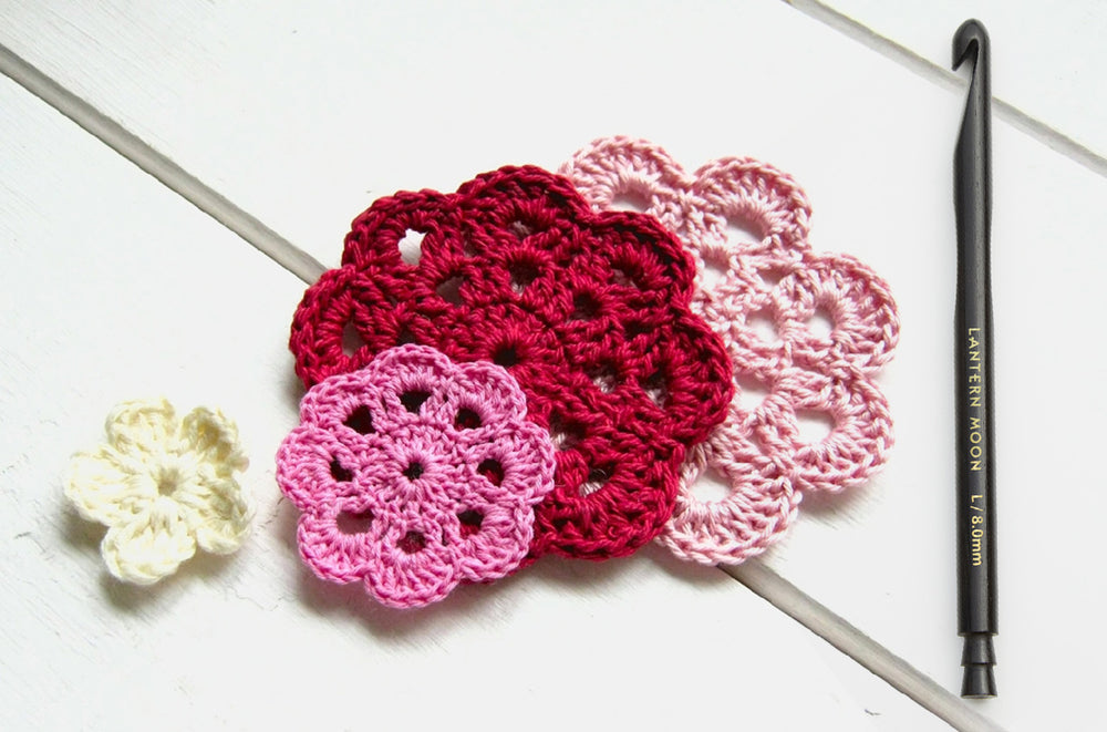 Free Crochet Pattern Flower Cable Organizer