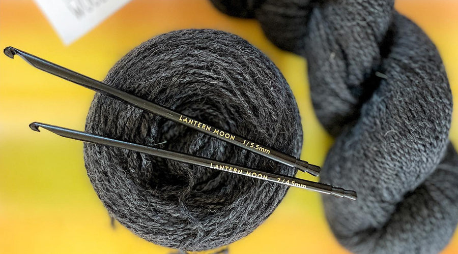 Make Crocheting With Black Yarn Easier, Plus the OttLite Bulb 